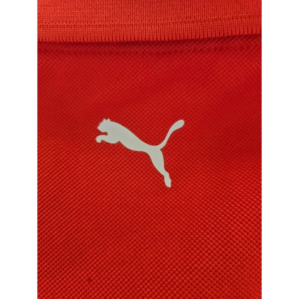 Puma Scuderia Ferrari Corso Pilota Guest Polo Shirt Burnt Red NWT Men's Large